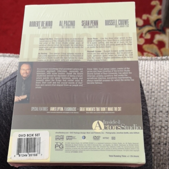 Dvd Inside the Actors Studio 4 disc set - Picture 2 of 2